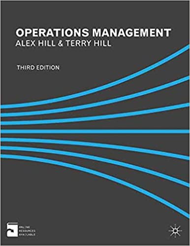 Operations Management (3rd Edition) by Alex Hill - Orginal Pdf